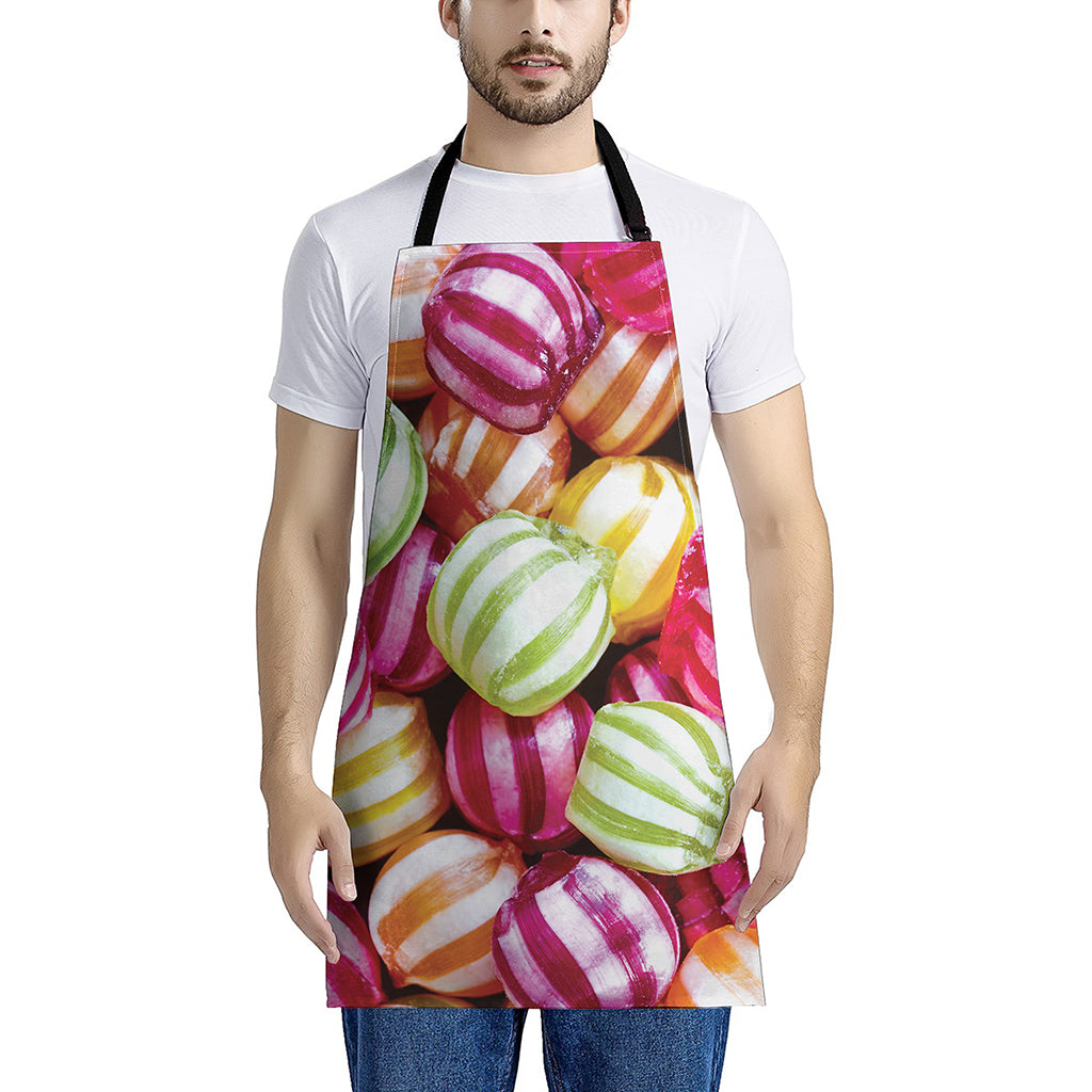 Colorful Candy Ball Print Apron