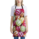 Colorful Candy Ball Print Apron