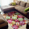Colorful Candy Ball Print Floor Mat