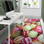 Colorful Candy Ball Print Area Rug
