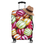 Colorful Candy Ball Print Luggage Cover