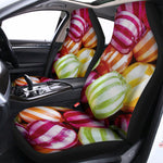 Colorful Candy Ball Print Universal Fit Car Seat Covers