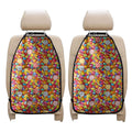 Colorful Candy Pattern Print Car Seat Organizers