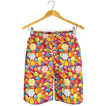 Colorful Candy Pattern Print Men's Shorts