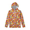Colorful Candy Pattern Print Pullover Hoodie