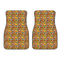 Colorful Cartoon Baby Bear Pattern Print Front Car Floor Mats