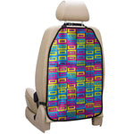 Colorful Cassette Tape Print Car Seat Organizers