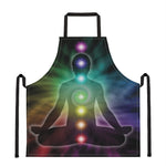 Colorful Chakras Aura Print Apron