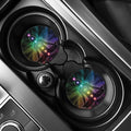 Colorful Chakras Aura Print Car Coasters