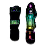Colorful Chakras Aura Print Muay Thai Shin Guard