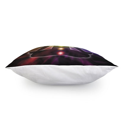 Colorful Chakras Aura Print Pillow Cover