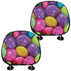 Colorful Chocolate Candy Print Car Headrest Covers