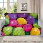 Colorful Chocolate Candy Print Futon Protector