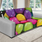 Colorful Chocolate Candy Print Futon Protector