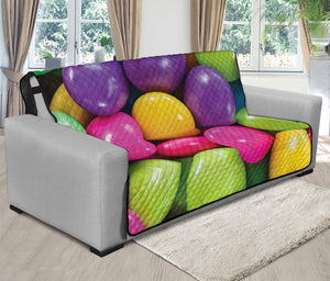 Colorful Chocolate Candy Print Futon Protector