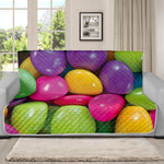 Colorful Chocolate Candy Print Futon Protector