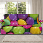 Colorful Chocolate Candy Print Oversized Sofa Protector