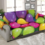 Colorful Chocolate Candy Print Sofa Protector