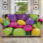 Colorful Chocolate Candy Print Sofa Protector