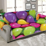 Colorful Chocolate Candy Print Sofa Protector