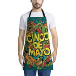 Colorful Cinco de Mayo Print Apron