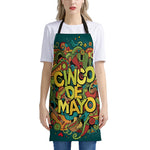 Colorful Cinco de Mayo Print Apron