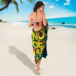 Colorful Cinco de Mayo Print Beach Sarong Wrap