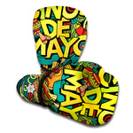 Colorful Cinco de Mayo Print Boxing Gloves