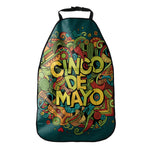 Colorful Cinco de Mayo Print Car Seat Organizers