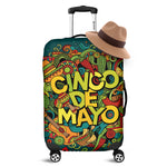 Colorful Cinco de Mayo Print Luggage Cover