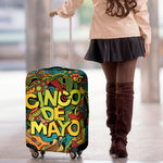 Colorful Cinco de Mayo Print Luggage Cover