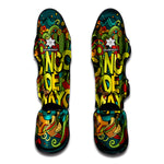 Colorful Cinco de Mayo Print Muay Thai Shin Guard