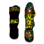 Colorful Cinco de Mayo Print Muay Thai Shin Guard