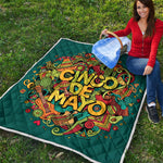 Colorful Cinco de Mayo Print Quilt