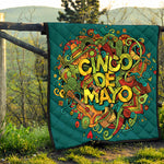 Colorful Cinco de Mayo Print Quilt
