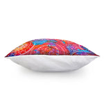 Colorful Circle Mandala Print Pillow Cover