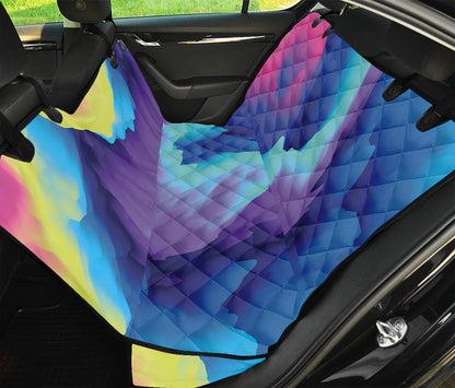 Colorful Cloud Print Pet Car Back Seat Cover