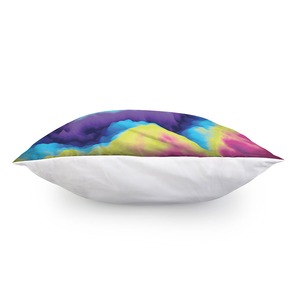 Colorful Cloud Print Pillow Cover