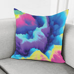 Colorful Cloud Print Pillow Cover