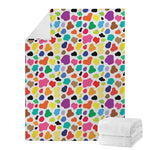 Colorful Cow Pattern Print Blanket
