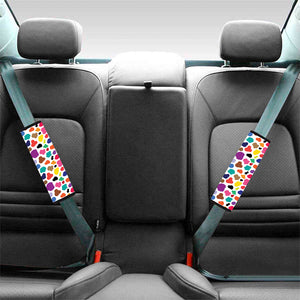 Colorful Cow Pattern Print Car Seat Belt Covers