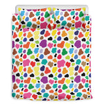 Colorful Cow Pattern Print Duvet Cover Bedding Set