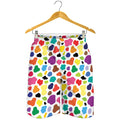 Colorful Cow Pattern Print Men's Shorts