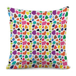 Colorful Cow Pattern Print Pillow Cover