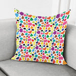 Colorful Cow Pattern Print Pillow Cover