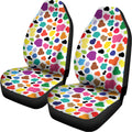 Colorful Cow Pattern Print Universal Fit Car Seat Covers