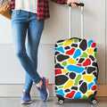 Colorful Cow Print Luggage Cover