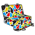 Colorful Cow Print Pet Car Back Seat Cover
