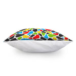 Colorful Cow Print Pillow Cover