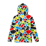 Colorful Cow Print Pullover Hoodie